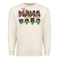 Sandshell personalized this mama loves her monsters Premium Sweatshirt - CowGirlArtShop