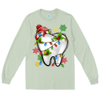 Matcha Christmas Teeth Dentist Long Sleeve Tee - MaliasSmallBusiness
