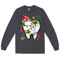 Smoke Christmas Teeth Dentist Long Sleeve Tee - MaliasSmallBusiness