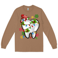 Toasted Coconut Christmas Teeth Dentist Long Sleeve Tee - MaliasSmallBusiness