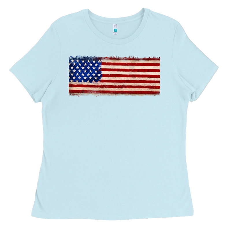 Usa Flag Ladies Tee by JahusDesignShop | Teevron