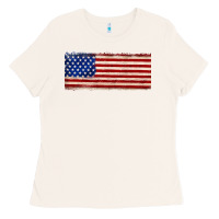 Bone usa flag Ladies Tee - JahusDesignShop