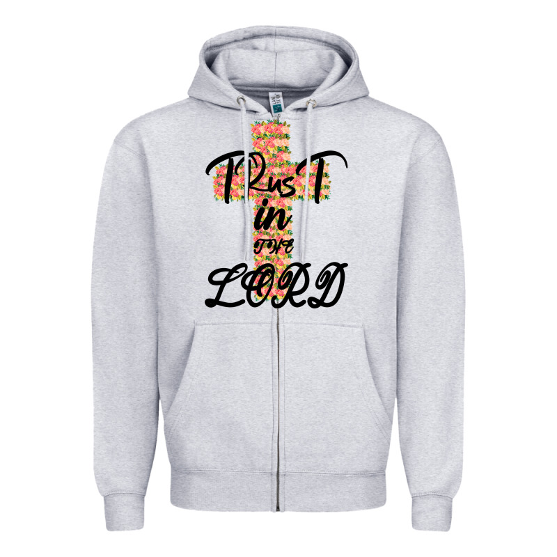 Trust In The Lord Zipper Hoodie by Bettercallsaul | Teevron