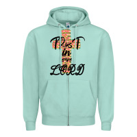 Seafoam Trust In The Lord Zipper Hoodie - Bettercallsaul
