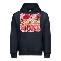 Navy love you more Urban Hoodie - FaDigitalArtStudio
