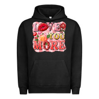 Pigment Black love you more Urban Hoodie - FaDigitalArtStudio