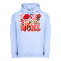 Pigment Grape Ice love you more Urban Hoodie - FaDigitalArtStudio