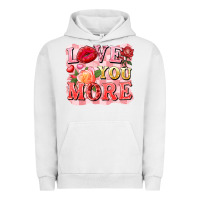 Love You More Urban Hoodie | Teevron
