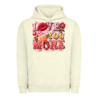 Pigment Pistachio love you more Urban Hoodie - FaDigitalArtStudio