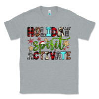 Heather Grey holiday spirit activate Classic Tee - JahusDesignShop