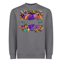 Storm halloween nurse pumpkin custom name Heavyweight Sweatshirt - NancyCooperArtShop