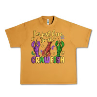 Peanut Butter i'm just here for the crawfish Urban Heavy Tee - MaliasSmallBusiness