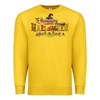 Lemon happy halloween trick or treat Premium Sweatshirt - CowGirlArtShop
