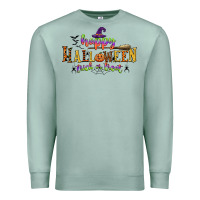 Seafoam happy halloween trick or treat Premium Sweatshirt - CowGirlArtShop