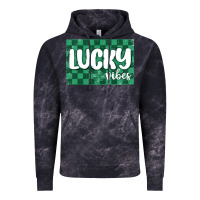 Cloud Black lucky vibes Vintage Hoodie - MaliasSmallBusiness