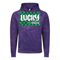 Cloud Purple lucky vibes Vintage Hoodie - MaliasSmallBusiness