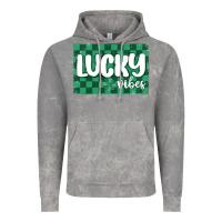 Cloud Rock lucky vibes Vintage Hoodie - MaliasSmallBusiness