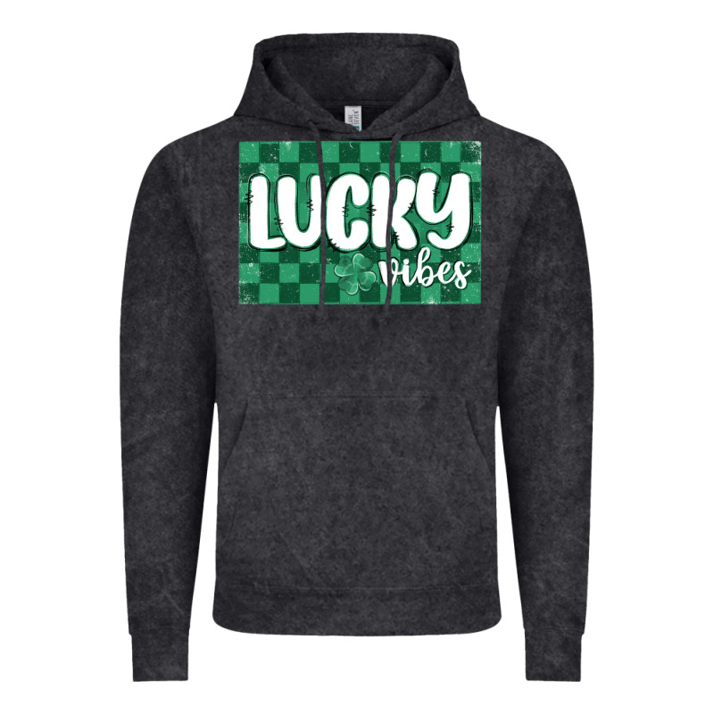 Lucky Vibes Vintage Hoodie by MaliasSmallBusiness | Teevron