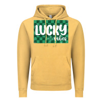 Vintage Mustard lucky vibes Vintage Hoodie - MaliasSmallBusiness