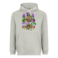 Moon Dust mardi gras fleur de lis Heavyweight Hoodie - CowGirlArtShop
