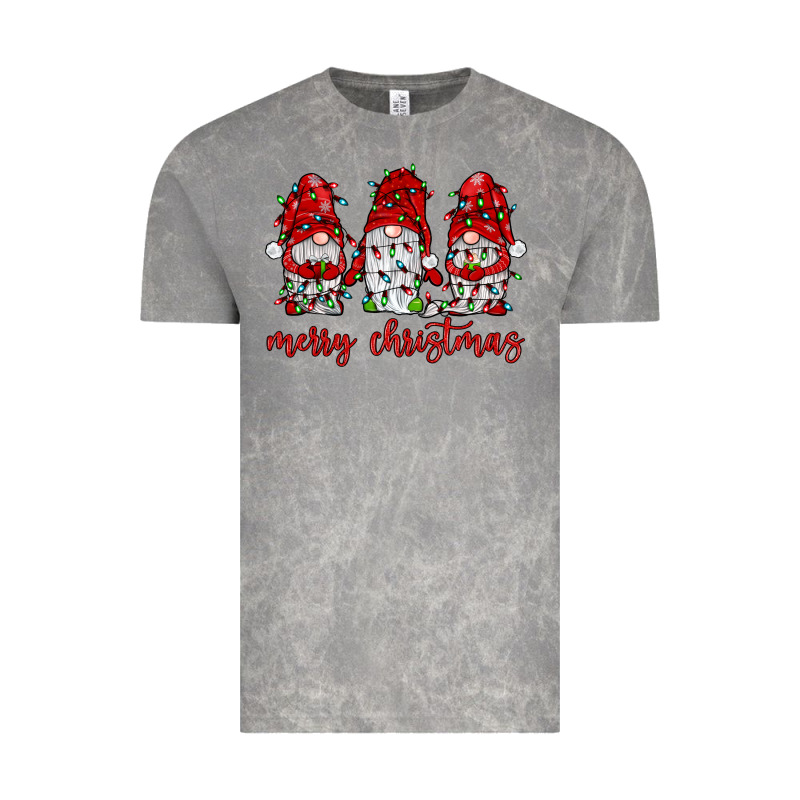 Merry Christmas Gnome With Christmas Lights Vintage Tee by JahusDesignShop | Teevron