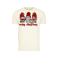 Vintage Arctic merry christmas gnome with christmas lights Vintage Tee - JahusDesignShop