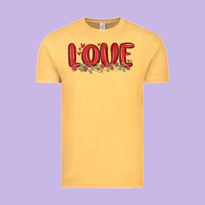 Love Valentine S Day Vintage Tee Designed By Maliassmallbusiness