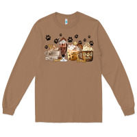 Toasted Coconut Dog Mom Coffee Lover Coffee Cups Long Sleeve Tee - MaliasSmallBusiness