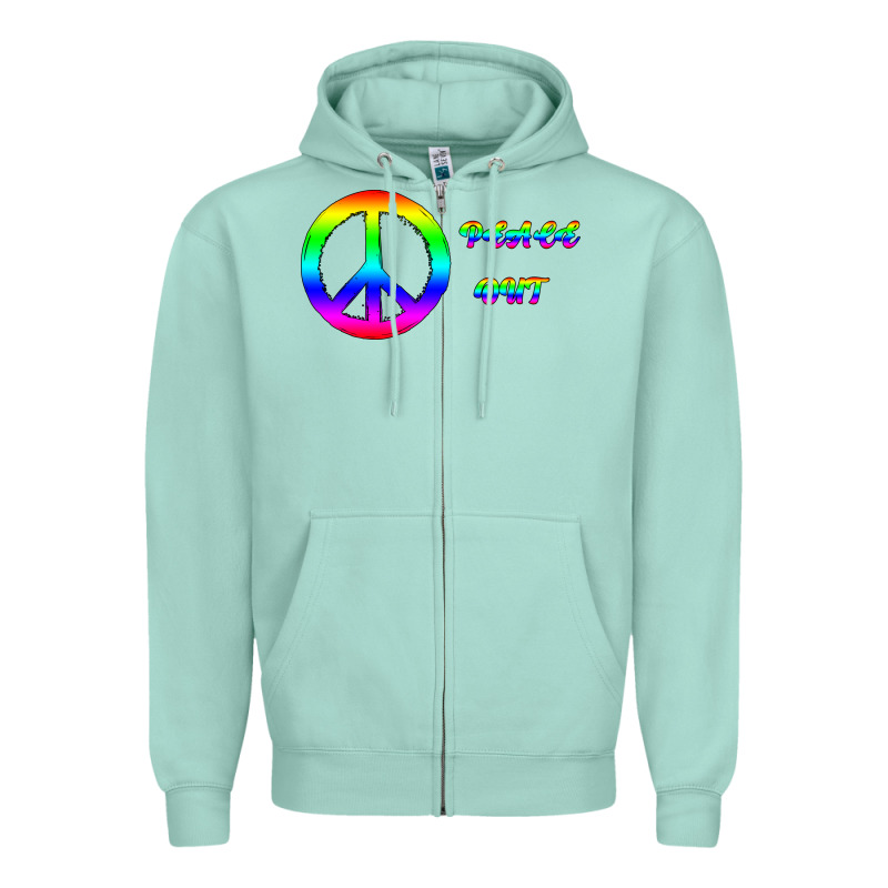 Peace Out Zipper Hoodie by Bettercallsaul | Teevron