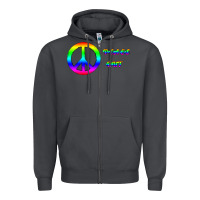 Smoke Peace Out Zipper Hoodie - Bettercallsaul