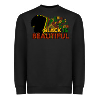 Black black is beautiful Heavyweight Sweatshirt - NancyCooperArtShop