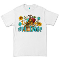 White teaching my tribe Premium Tee - BundleAndBundleShop