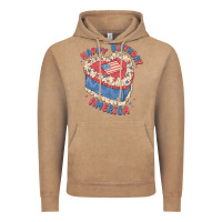 Vintage Coffee happy birthday america Vintage Hoodie - MaliasSmallBusiness