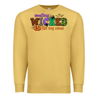 Something Wicked This Way Comes Premium Sweatshirt | Teevron