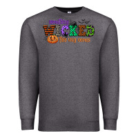 Charcoal Heather something wicked this way comes Premium Sweatshirt - CowGirlArtShop
