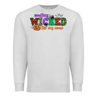 Dove Grey something wicked this way comes Premium Sweatshirt - CowGirlArtShop