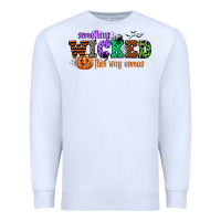 White something wicked this way comes Premium Sweatshirt - CowGirlArtShop