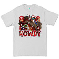 Dove Grey rodeo christmas howdy Premium Tee - AdoDesignShop