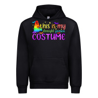 Black This is my straight person costume pride LGBTQ Urban Hoodie - BundleAndBundleShop