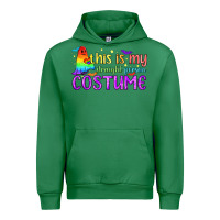 Emerald This is my straight person costume pride LGBTQ Urban Hoodie - BundleAndBundleShop