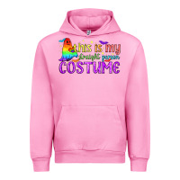 Fuchsia Pink This is my straight person costume pride LGBTQ Urban Hoodie - BundleAndBundleShop