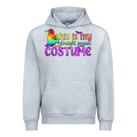 Heather Grey This is my straight person costume pride LGBTQ Urban Hoodie - BundleAndBundleShop
