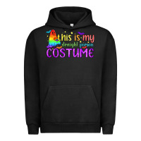 Pigment Black This is my straight person costume pride LGBTQ Urban Hoodie - BundleAndBundleShop