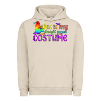 Pigment French Oak This is my straight person costume pride LGBTQ Urban Hoodie - BundleAndBundleShop