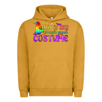 Pigment Peanut Butter This is my straight person costume pride LGBTQ Urban Hoodie - BundleAndBundleShop