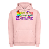 Pigment Salmon This is my straight person costume pride LGBTQ Urban Hoodie - BundleAndBundleShop
