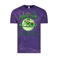 Cloud Purple lucky world tour st. patrick's day Vintage Tee - MaliasSmallBusiness