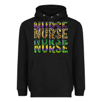 Black nurse mardi gras Heavyweight Hoodie - CowGirlArtShop