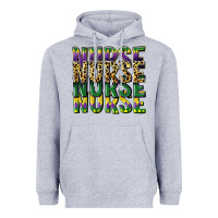 Heather Grey nurse mardi gras Heavyweight Hoodie - CowGirlArtShop