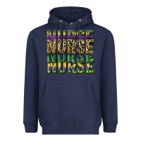 Navy nurse mardi gras Heavyweight Hoodie - CowGirlArtShop